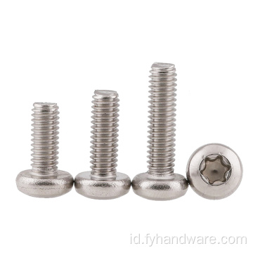 M6 304 (A2) Torx Security Button Head Machine Screw